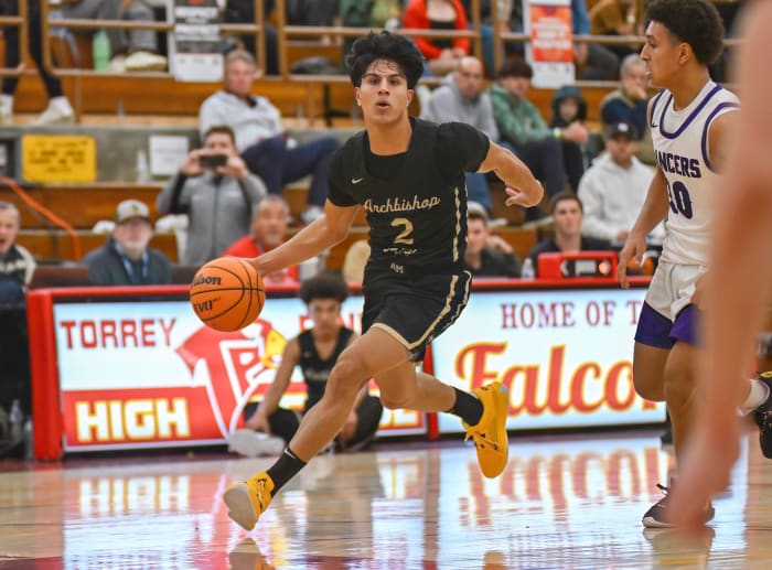 Archbishop Mitty vs Carlsbad Torrey Pines Holiday Classic December 29, 2023 Photo-Justin Fine79